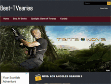 Tablet Screenshot of best-tvseries.com